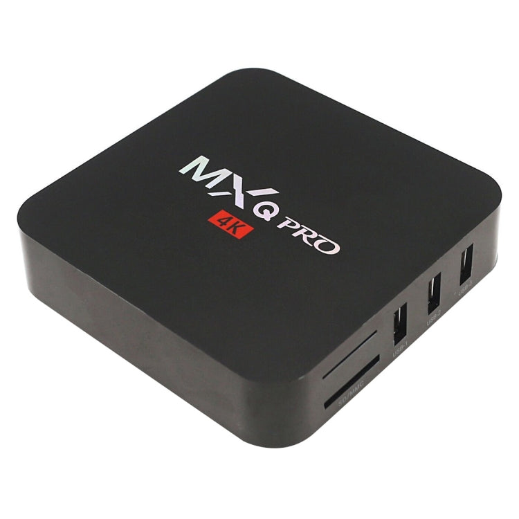 MXQ PROi 1080P 4K HD Smart TV BOX with Remote Controller, Android 7.1 S905W Quad Core Cortex-A53 Up to 2GHz, RAM: 1GB, ROM: 8GB, Support WiFi, AU Plug - Amlogic S905 by buy2fix | Online Shopping UK | buy2fix