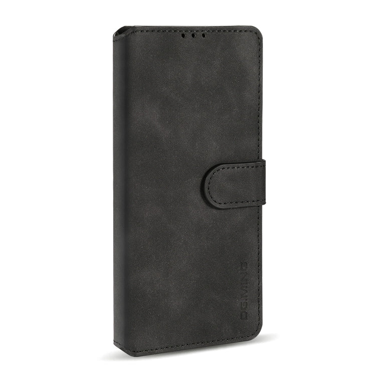 For Xiaomi Redmi Note 10 Pro DG.MING Retro Oil Side Horizontal Flip Leather Case with Holder & Card Slots & Wallet(Black) - Xiaomi Cases by DG.MING | Online Shopping UK | buy2fix