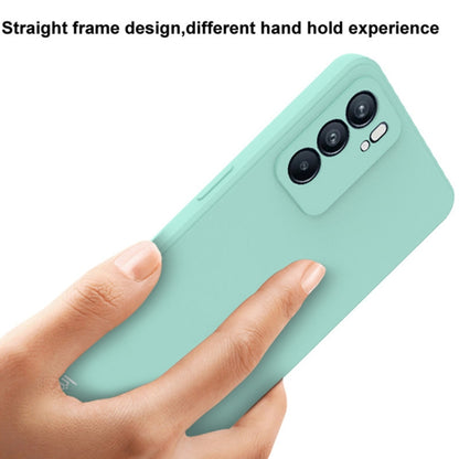 For OPPO Reno6 5G IMAK UC-4 Series Straight Edge TPU Soft Protective Case(Dark Green) - OPPO Cases by imak | Online Shopping UK | buy2fix