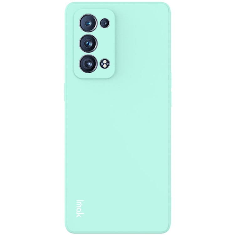 For OPPO Reno6 Pro+ 5G IMAK UC-4 Series Straight Edge TPU Soft Protective Case(Light Cyan) - OPPO Cases by imak | Online Shopping UK | buy2fix