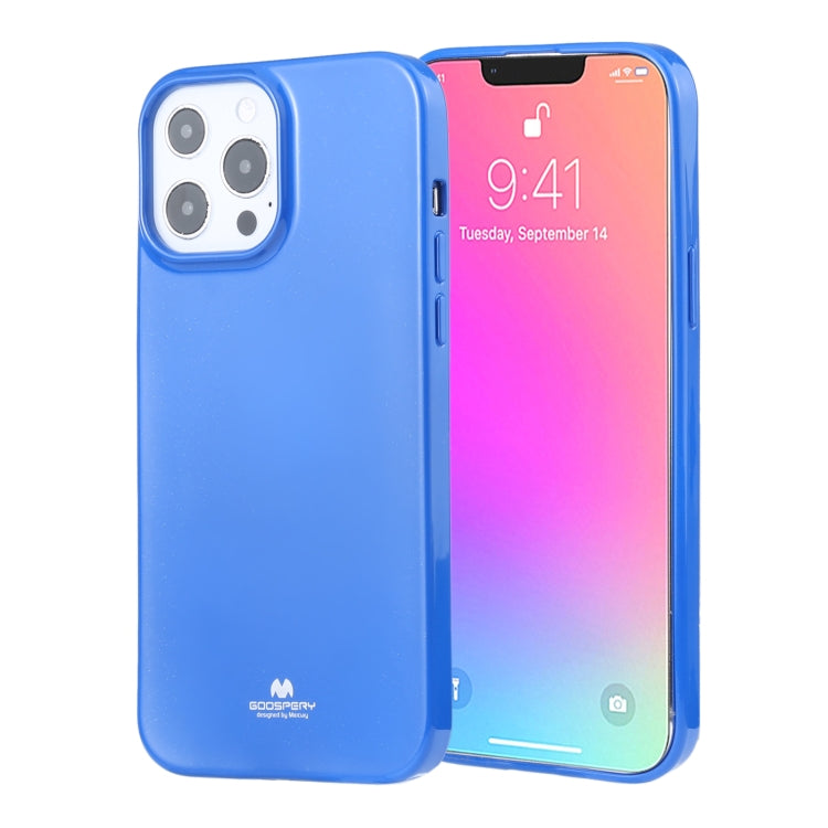 For iPhone 13 Pro GOOSPERY JELLY Full Coverage Soft Case (Blue) - iPhone 13 Pro Cases by GOOSPERY | Online Shopping UK | buy2fix