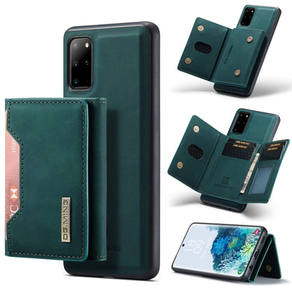 For Samsung Galaxy S20+ DG.MING M2 Series 3-Fold Multi Card Bag Back Cover Shockproof Case with Wallet & Holder Function(Green) - Galaxy Phone Cases by DG.MING | Online Shopping UK | buy2fix