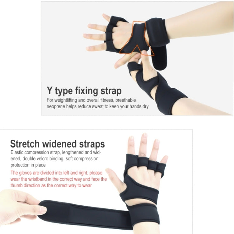 Sports Riding Gloves Silicone pull-up Exercise Gloves, Size:L(Reinforced Black) - Cycling Gloves by buy2fix | Online Shopping UK | buy2fix