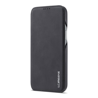 For iPhone 13 mini LC.IMEEKE Hon Ancient Series Horizontal Flip Leather Case with Holder & Card Slot (Black) - iPhone 13 mini Cases by LC.IMEEKE | Online Shopping UK | buy2fix