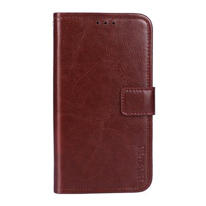 idewei Crazy Horse Texture Horizontal Flip Leather Case with Holder & Card Slots & Wallet For Doogee N40 Pro(Brown) - More Brand by idewei | Online Shopping UK | buy2fix