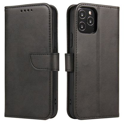 For iPhone 13 Calf Texture Buckle Horizontal Flip Leather Case with Holder & Card Slots & Wallet(Black) - iPhone 13 Cases by buy2fix | Online Shopping UK | buy2fix