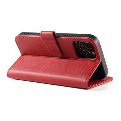 For iPhone 13 Pro Max Calf Texture Buckle Horizontal Flip Leather Case with Holder & Card Slots & Wallet (Red) - iPhone 13 Pro Max Cases by buy2fix | Online Shopping UK | buy2fix