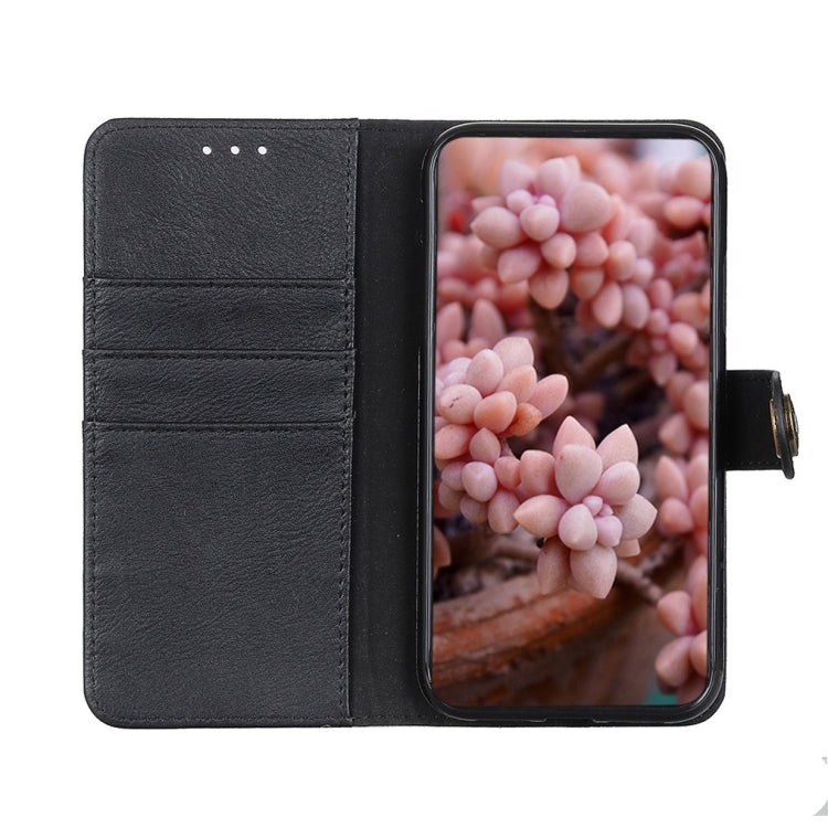 For Xiaomi Mi 11T / 11T Pro KHAZNEH Cowhide Texture Horizontal Flip Leather Case with Holder & Card Slots & Wallet(Black) - Xiaomi Cases by buy2fix | Online Shopping UK | buy2fix