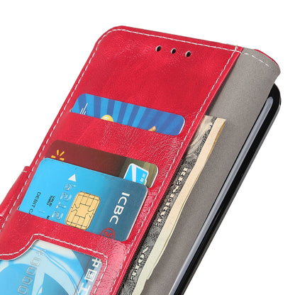 For Xiaomi Mi 11T / 11T Pro Retro Crazy Horse Texture Horizontal Flip Leather Case with Holder & Card Slots & Photo Frame & Wallet(Red) - Xiaomi Cases by buy2fix | Online Shopping UK | buy2fix