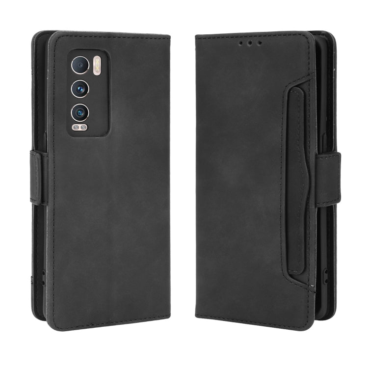 For OPPO Realme GT Explorer Master Skin Feel Calf Pattern Horizontal Flip Leather Case with Holder & Card Slots & Photo Frame(Black) - Realme Cases by buy2fix | Online Shopping UK | buy2fix