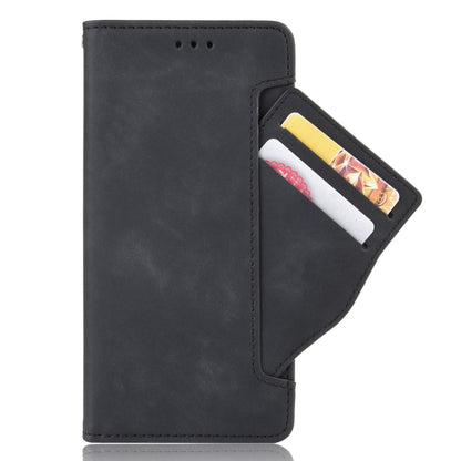 For Nokia C30 Skin Feel Calf Pattern Horizontal Flip Leather Case with Holder & Card Slots & Photo Frame(Black) - Nokia Cases by buy2fix | Online Shopping UK | buy2fix