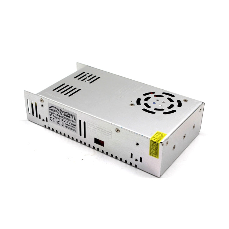 S-600-12 DC12V 50A 600W Light Bar Regulated Switching Power Supply LED Transformer, Size: 215 x 115 x 50mm - Power Supplies by buy2fix | Online Shopping UK | buy2fix