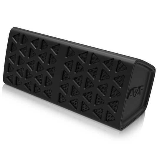 NewRixing NR-3021 TWS Hollow Triangle Pattern Bluetooth Speaker(Black) - Desktop Speaker by NewRixing | Online Shopping UK | buy2fix