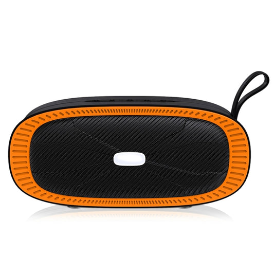 NewRixing NR-4022 TWS Two-color Bluetooth Speaker with Handle(Orange) - Desktop Speaker by NewRixing | Online Shopping UK | buy2fix