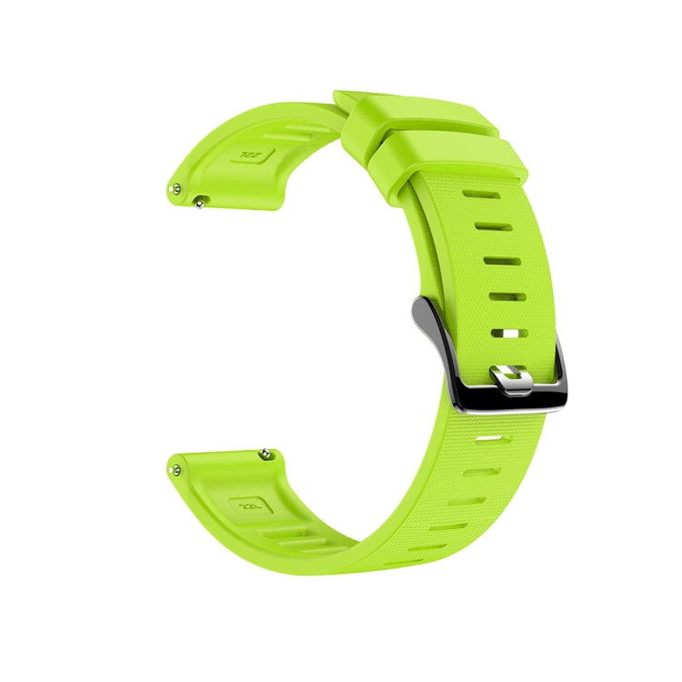 For Polar Grit X Silicone Official Buckle  Watch Band(Lime Green) -  by buy2fix | Online Shopping UK | buy2fix