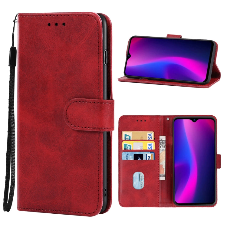 Leather Phone Case For Blackview A60(Red) - More Brand by buy2fix | Online Shopping UK | buy2fix