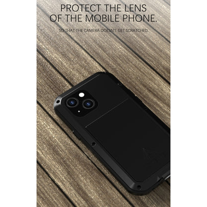 For iPhone 13 mini LOVE MEI Metal Shockproof Life Waterproof Dustproof Protective Phone Case (White) - iPhone 13 mini Cases by LOVE MEI | Online Shopping UK | buy2fix