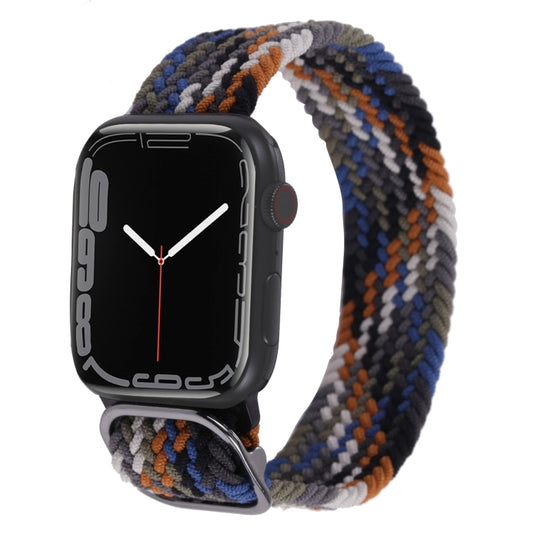 Nylon Braid Strap Watch Band For Apple Watch Ultra 49mm&Watch Ultra 2 49mm / Series 9&8&7 45mm / SE 3&SE 2&6&SE&5&4 44mm / 3&2&1 42mm(10) - Watch Bands by buy2fix | Online Shopping UK | buy2fix