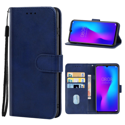 Leather Phone Case For Doogee N20 Pro(Blue) - More Brand by buy2fix | Online Shopping UK | buy2fix