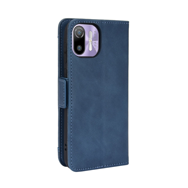 For Ulefone Note 6 / Note 6P Skin Feel Calf Pattern Leather Phone Case(Blue) - Ulefone Cases by buy2fix | Online Shopping UK | buy2fix