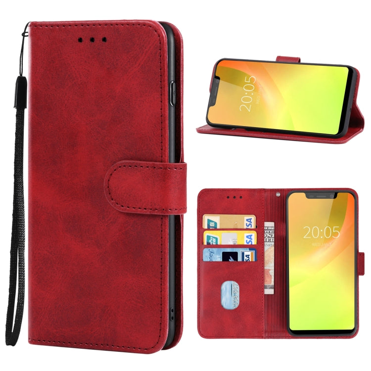 Leather Phone Case For Blackview A30(Red) - More Brand by buy2fix | Online Shopping UK | buy2fix