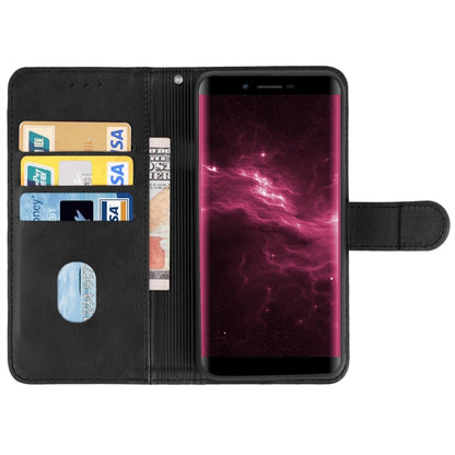 Leather Phone Case For DOOGEE X60L(Black) - Doogee Cases by buy2fix | Online Shopping UK | buy2fix