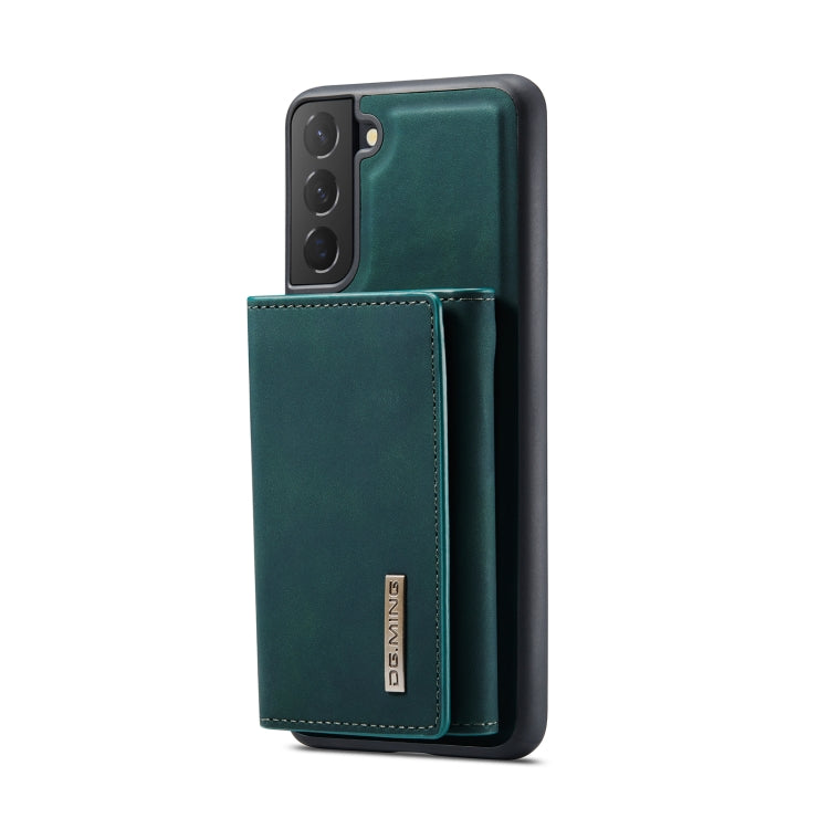 For Samsung Galaxy S22+ 5G DG.MING M1 Series 3-Fold Multi Card Wallet Phone Case(Green) - Galaxy S22+ 5G Cases by DG.MING | Online Shopping UK | buy2fix