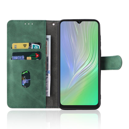 For Blackview A55 Skin Feel Magnetic Buckle Leather Phone Case(Green) - More Brand by buy2fix | Online Shopping UK | buy2fix