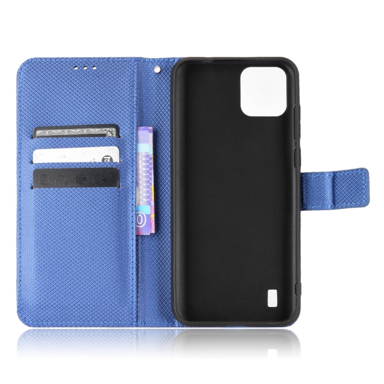 For Blackview A55 Diamond Texture Leather Phone Case(Blue) - More Brand by buy2fix | Online Shopping UK | buy2fix