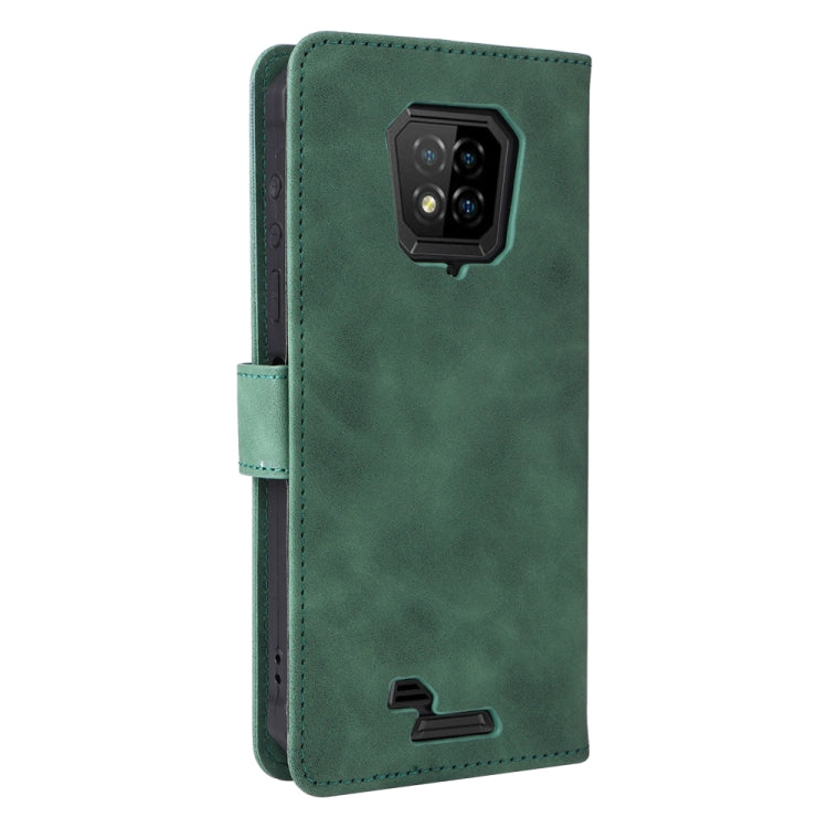 For Ulefone Armor 8 Skin Feel Magnetic Buckle Calf Texture Leather Phone Case(Green) - Ulefone Cases by buy2fix | Online Shopping UK | buy2fix