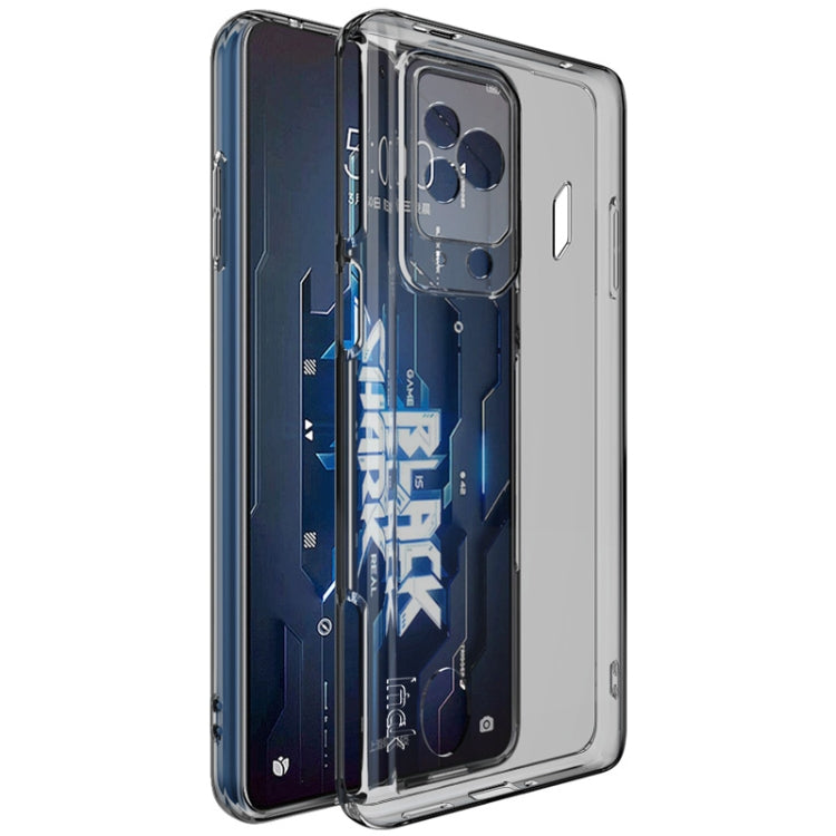 For Xiaomi Black Shark 5 IMAK UX-5 Series Transparent TPU Phone Case(Transparent Black) - Xiaomi Cases by imak | Online Shopping UK | buy2fix