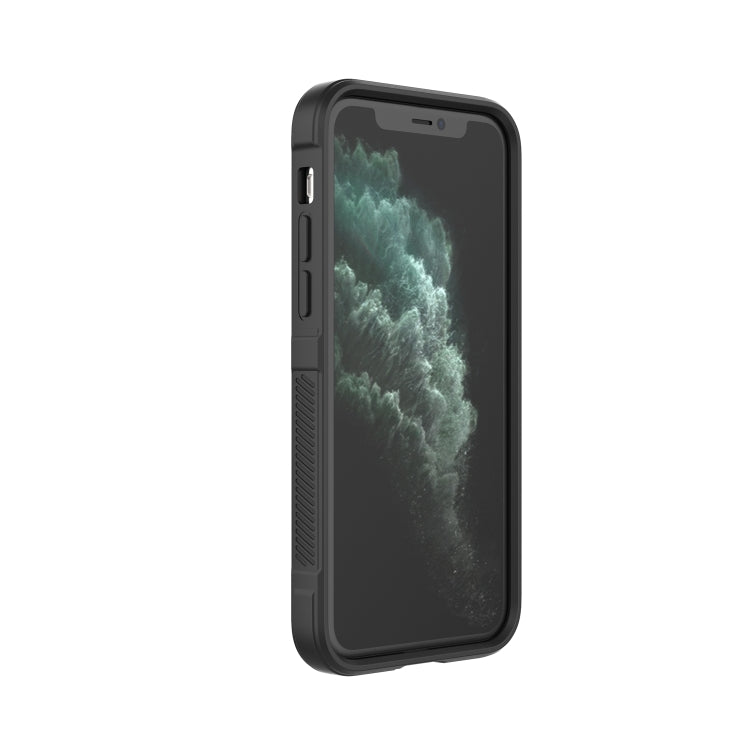 For iPhone 11 Pro Max Magic Shield TPU + Flannel Phone Case (Dark Grey) - iPhone 11 Pro Max Cases by buy2fix | Online Shopping UK | buy2fix