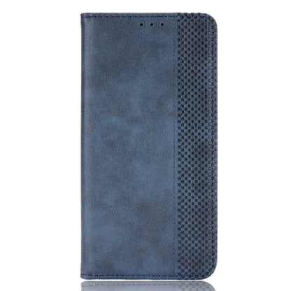 For Blackview A95 Magnetic Buckle Retro Texture Leather Phone Case(Blue) - More Brand by buy2fix | Online Shopping UK | buy2fix