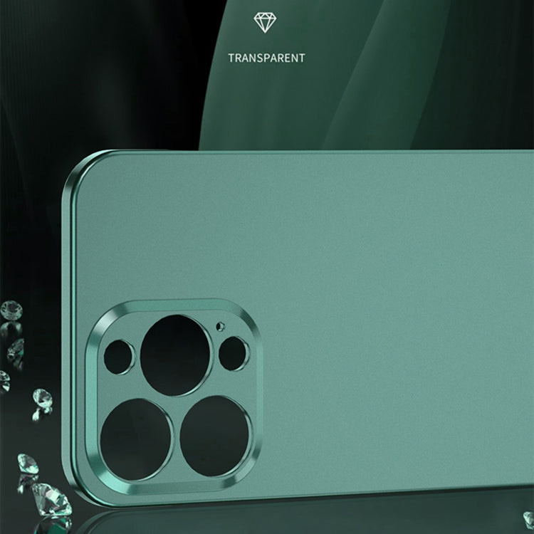 For iPhone 11 Electroplating Frosted Frameless Phone Case (Green) - iPhone 11 Cases by buy2fix | Online Shopping UK | buy2fix