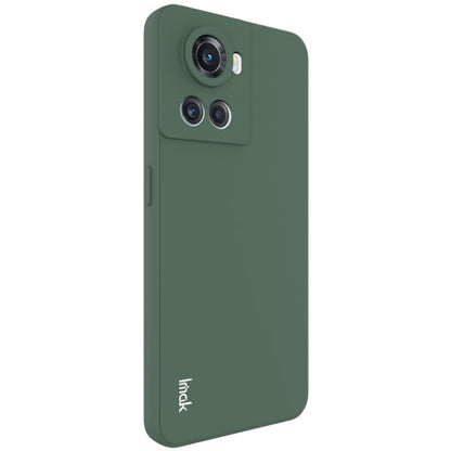 For OnePlus Ace 5G/10R 5G IMAK UC-4 Series Straight Edge TPU Phone Case(Dark Green) - OnePlus Cases by imak | Online Shopping UK | buy2fix