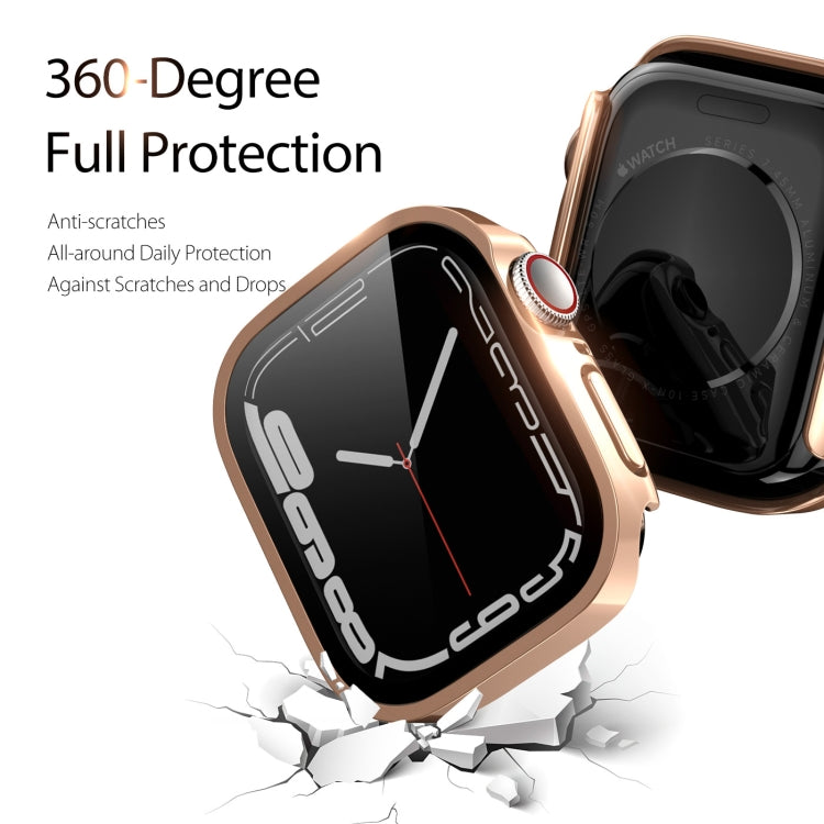 DUX DUCIS Electroplated PC Watch Case For Apple Watch Series 6&SE&5&4 44mm / 3&2&1 42mm(Rose Gold) - Watch Cases by DUX DUCIS | Online Shopping UK | buy2fix