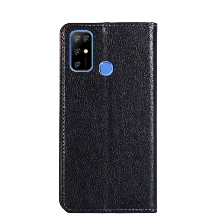 For DOOGEE X96 Pro Gloss Oil Solid Color Magnetic Leather Phone Case(Black) - Doogee Cases by buy2fix | Online Shopping UK | buy2fix