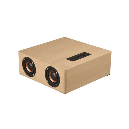 Q5 Home Computer TV Wooden Wireless Bluetooth Speaker(Yellow) - Desktop Speaker by buy2fix | Online Shopping UK | buy2fix