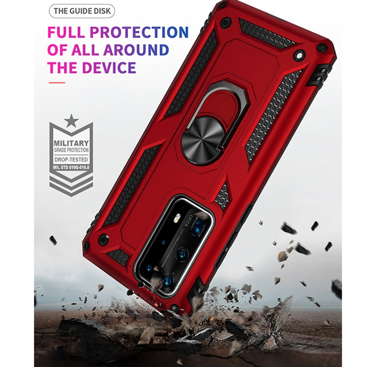 For Huawei P40 Pro Shockproof TPU + PC Protective Case with 360 Degree Rotating Holder - Huawei Cases by buy2fix | Online Shopping UK | buy2fix