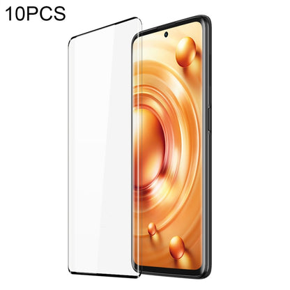 10 PCS For vivo X80 Pro DUX DUCIS 0.33mm 9H Medium Alumina Tempered Glass Film - vivo Tempered Glass by DUX DUCIS | Online Shopping UK | buy2fix