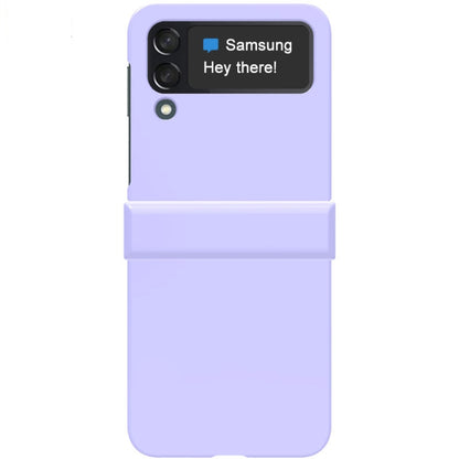 For Samsung Galaxy Z Flip4 5G IMAK JS-3 Series Colorful PC Case(Purple) - Galaxy Z Flip4 5G Cases by imak | Online Shopping UK | buy2fix