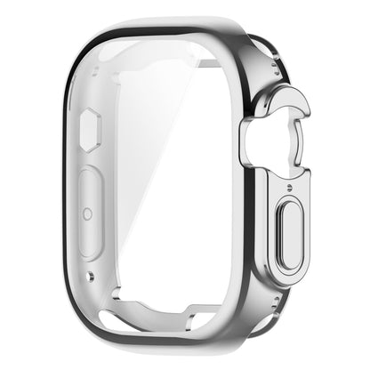 TPU All-inclusive Electroplating Protective Case For Apple Watch Ultra 49mm / Apple Watch Ultra 2 49mm(Silver) - Watch Cases by buy2fix | Online Shopping UK | buy2fix