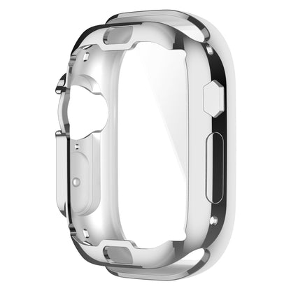 TPU All-inclusive Electroplating Protective Case For Apple Watch Ultra 49mm / Apple Watch Ultra 2 49mm(Silver) - Watch Cases by buy2fix | Online Shopping UK | buy2fix