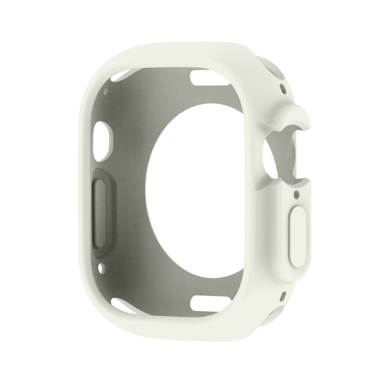 For Apple Watch Ultra 49mm Candy TPU Protective Case(Light Grey) - Watch Cases by buy2fix | Online Shopping UK | buy2fix