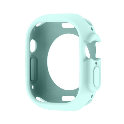 For Apple Watch Ultra 49mm Candy TPU Protective Case(Light Blue) - Watch Cases by buy2fix | Online Shopping UK | buy2fix