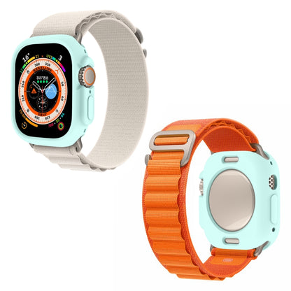 For Apple Watch Ultra 49mm Candy TPU Protective Case(Light Blue) - Watch Cases by buy2fix | Online Shopping UK | buy2fix