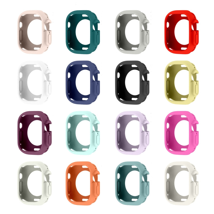 For Apple Watch Ultra 49mm Candy TPU Protective Case(Purple) - Watch Cases by buy2fix | Online Shopping UK | buy2fix