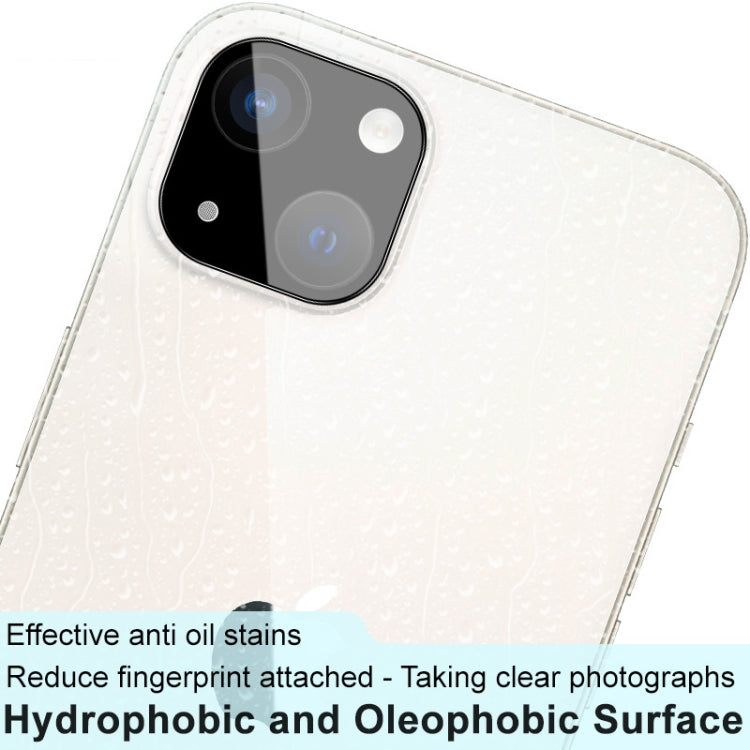 For iPhone 14  / 14 Plus imak High Definition Integrated Glass Lens Film Black Version - iPhone 14 Tempered Glass by imak | Online Shopping UK | buy2fix