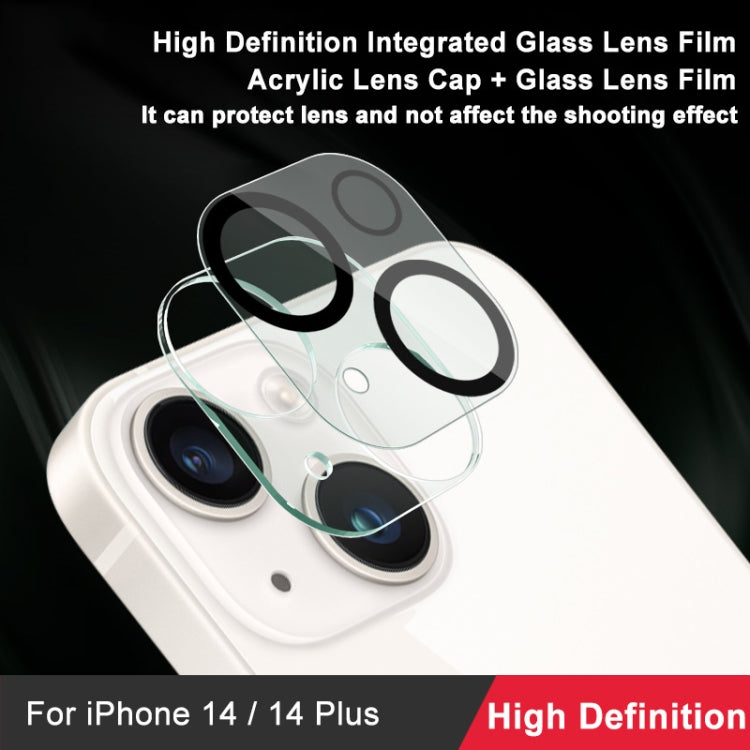 For iPhone 14 / 14 Plus imak High Definition Integrated Glass Lens Film - iPhone 14 Cases by imak | Online Shopping UK | buy2fix