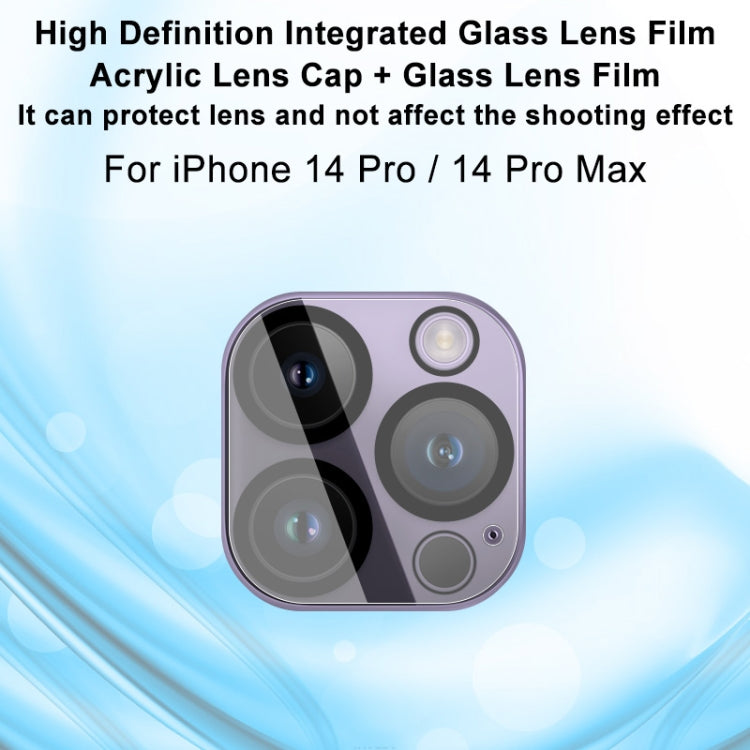 For iPhone 14 Pro / 14 Pro Max imak High Definition Integrated Glass Lens Film - iPhone 14 Pro Tempered Glass by imak | Online Shopping UK | buy2fix